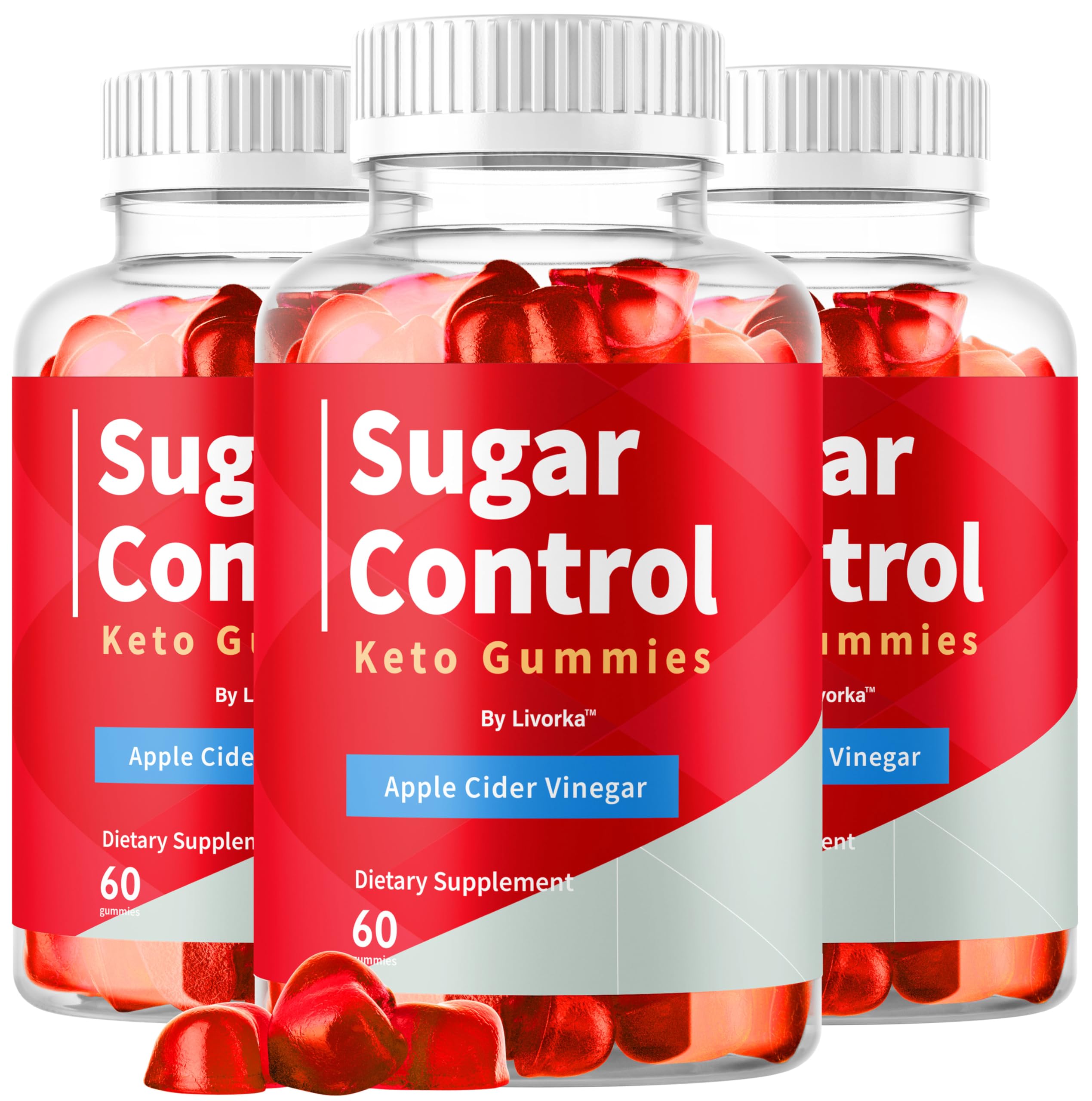 Gommes SugarControl de LIVORKA dans une boîte pratique pour le quotidien.