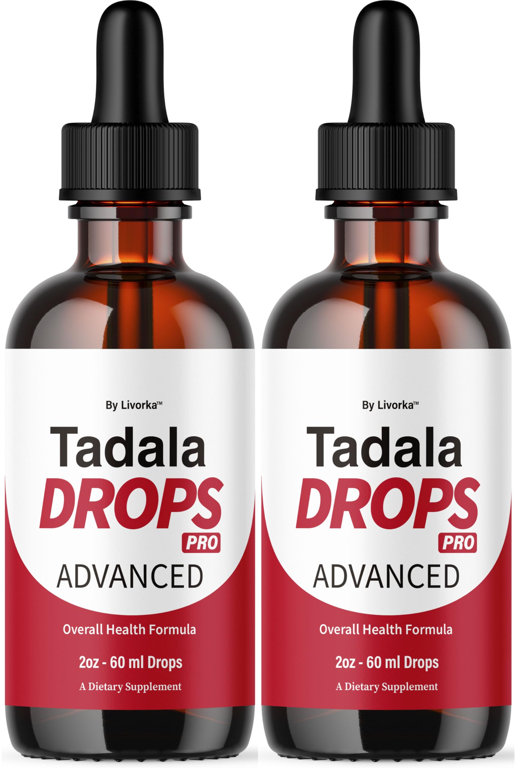 LIVORKA Tadala Drops Pro : bouteille 30 ml prête à l’emploi pour un usage quotidien.