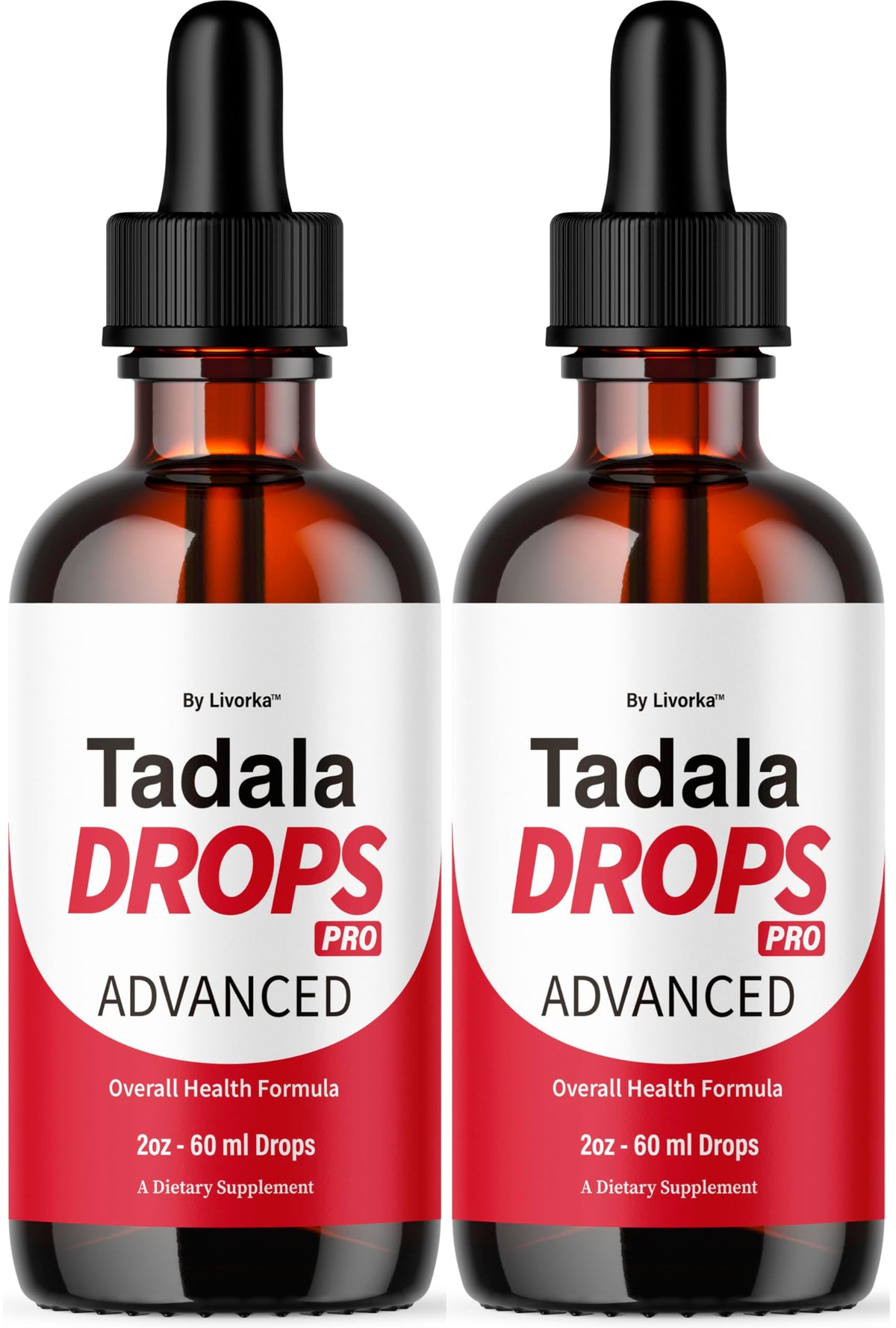 LIVORKA Tadala Drops Pro : bouteille 30 ml prête à l’emploi pour un usage quotidien.