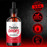LIVORKA Tadala Drops Pro : flacon transparent montrant la couleur du liquide.