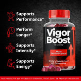 Ingrédients naturels VigorBoost LIVORKA affichés sur l'emballage.