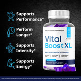 Tableau des ingrédients naturels Vital Boost XL LIVORKA sur l'étiquette.