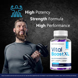 Gommes rouges Vital Boost XL LIVORKA, texture agréable et énergie potentielle.