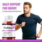 Étiquette nutrition VitaRenew LIVORKA clairement affichée pour guider l'utilisation.