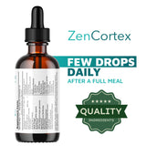 LIVORKA ZenCortex: étiquette produit claire et informative.