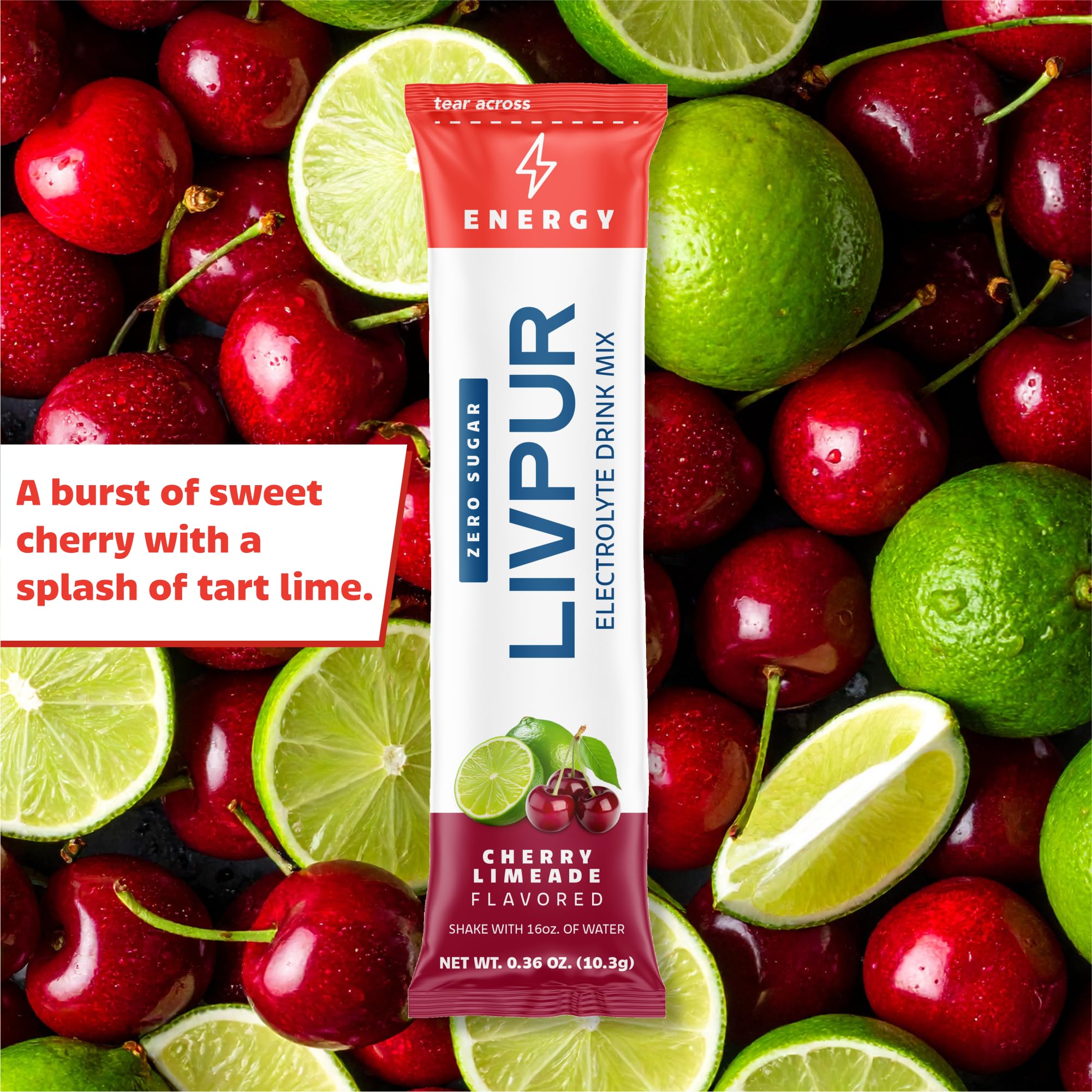 LivPur Énergie Electrolytes – format portable, parfait pour voyage et entraînement.