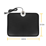 Livtribe tapis chauffant dimension 17,3 x 12,6 pouces, portable