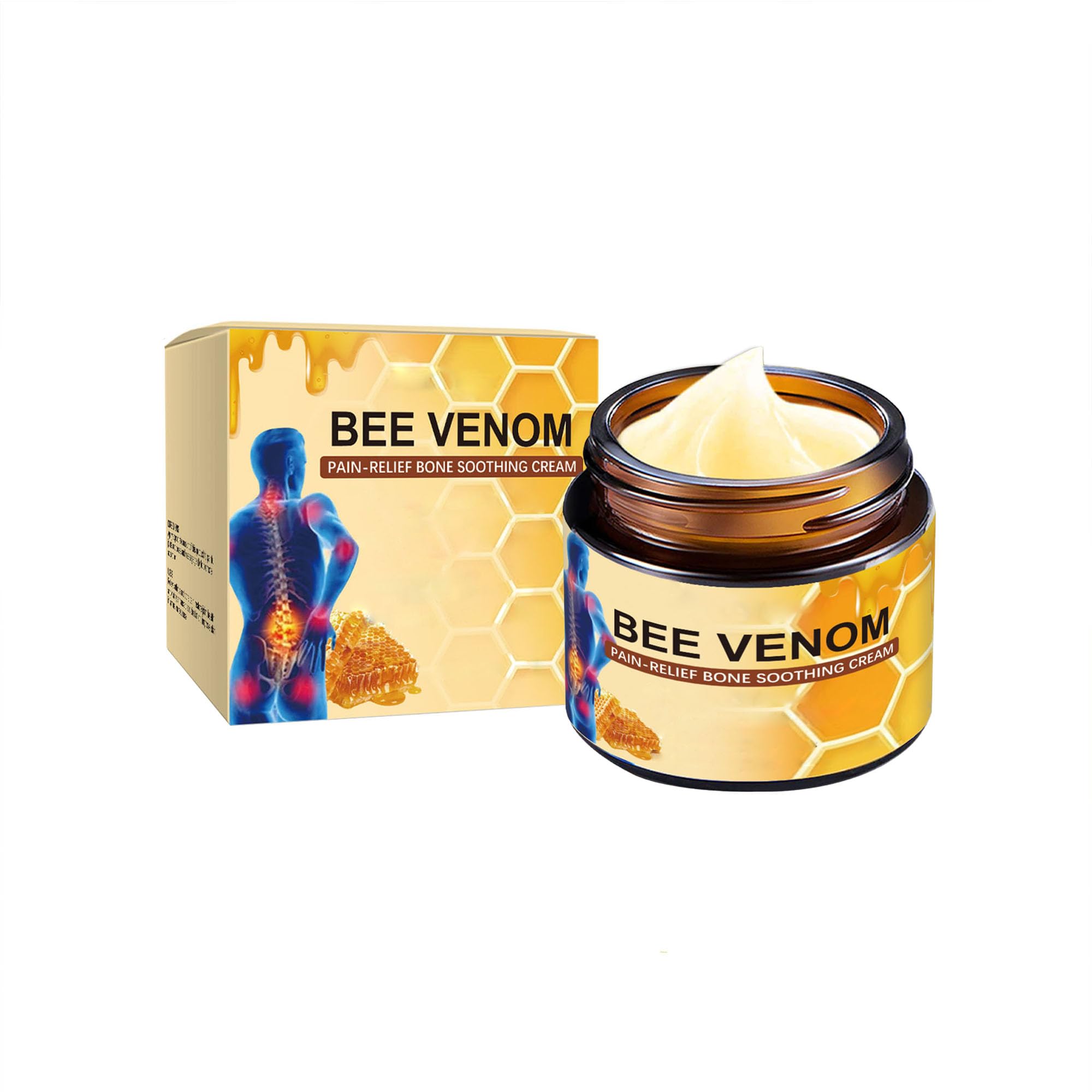 Liwoci Crème Venin Abeille : conteneur pratique pour application ciblée.