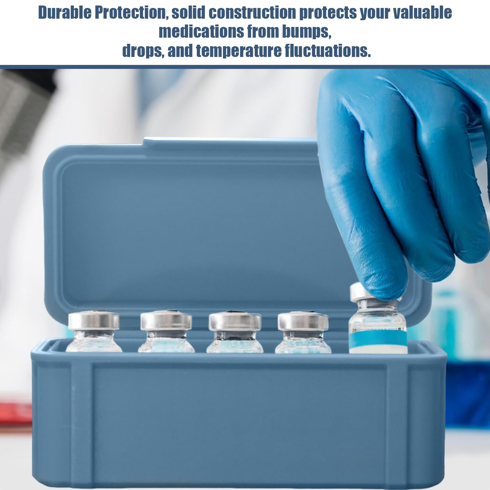 liwupro protection robuste pour fioles 3ml, résiste aux chocs