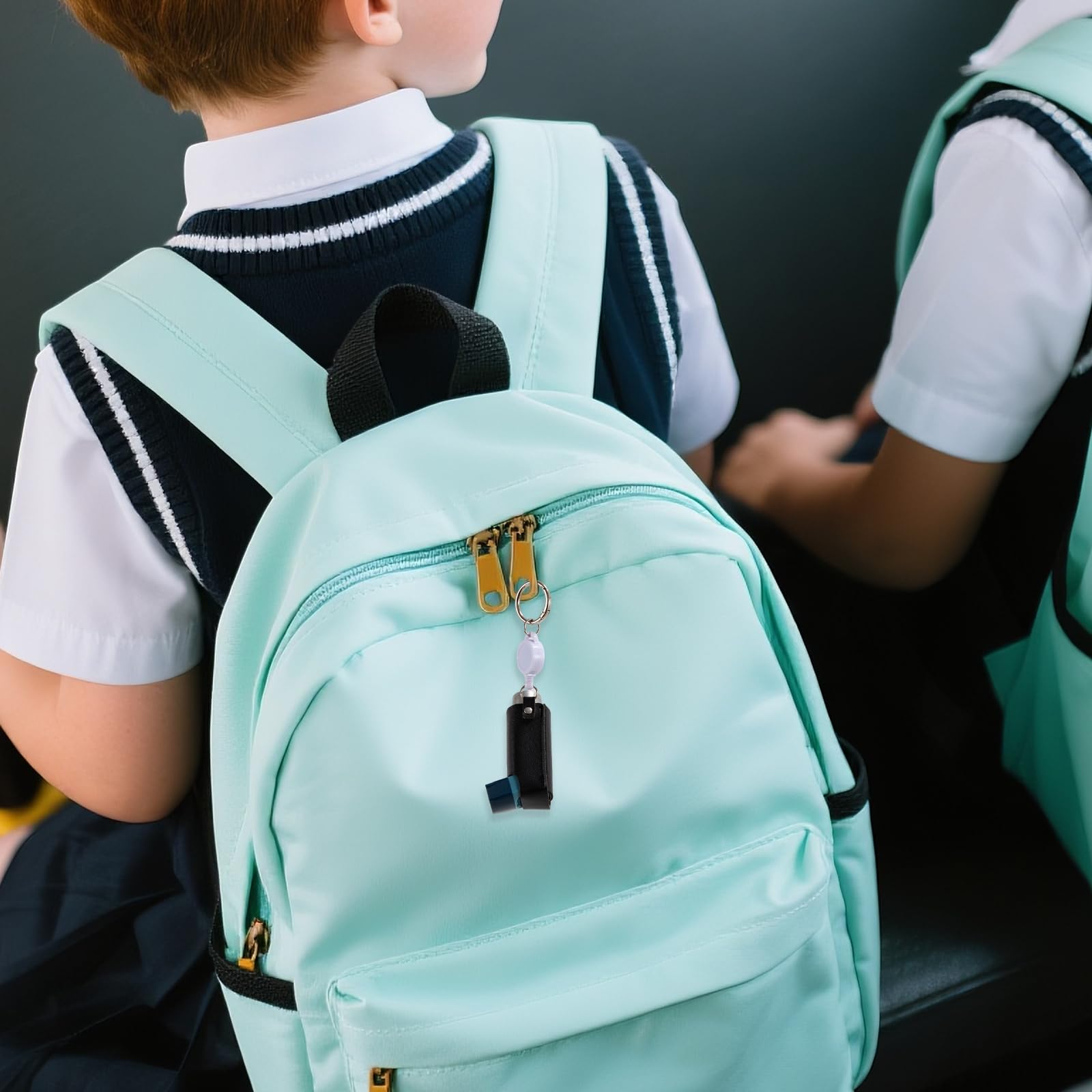 LJHYSD étui inhalateur pratique pour adultes et enfants.