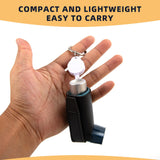 LJHYSD étui inhalateur avec anneau porte-clefs pour un accès rapide.