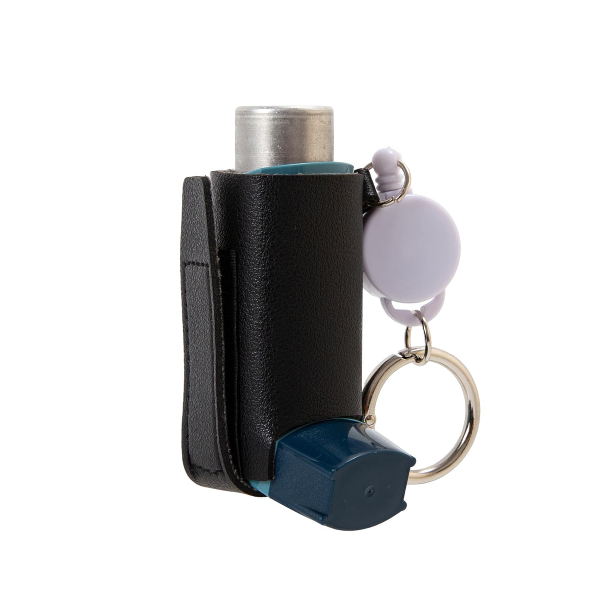 LJHYSD étui inhalateur léger en PU cuir protège votre inhalateur lors des déplacements.