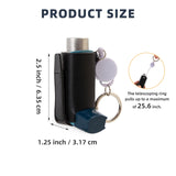 LJHYSD étui inhalateur portable et durable, idéal au quotidien.