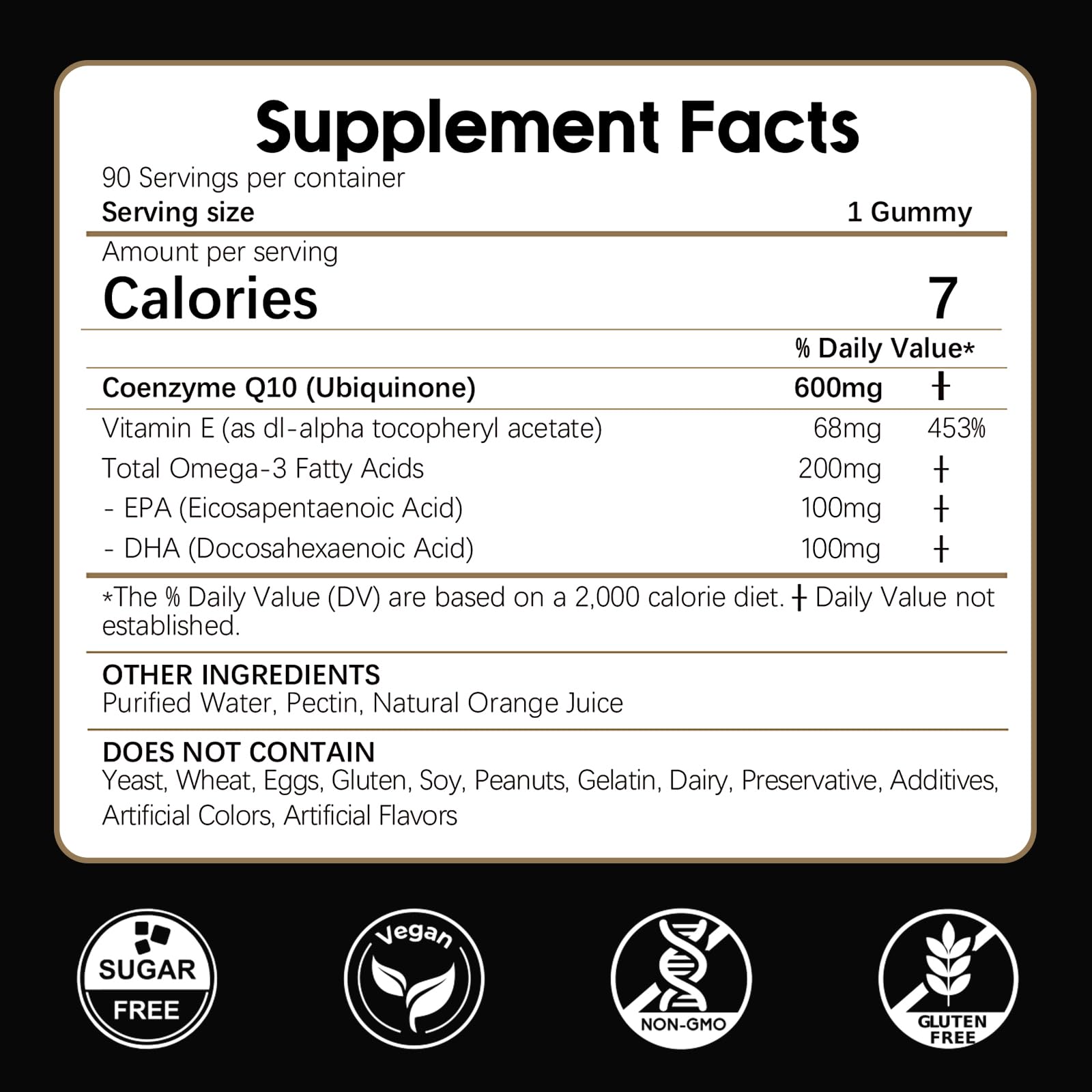 Dose individuelle LKINT CoQ10, pratique à emporter et consommer.