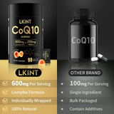 Association omega-3 et vitamine E avec CoQ10 LKINT, nutrition ciblée.