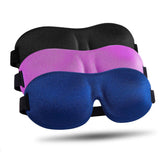 LKY DIGITAL Masque sommeil 3D pour dormeurs latéraux assure obscurité totale.