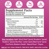 Gommes véganes Llama Naturals sans allergènes pour une consommation sûre.