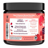 Gommes saveur fraise Llama Naturals, texture douce.