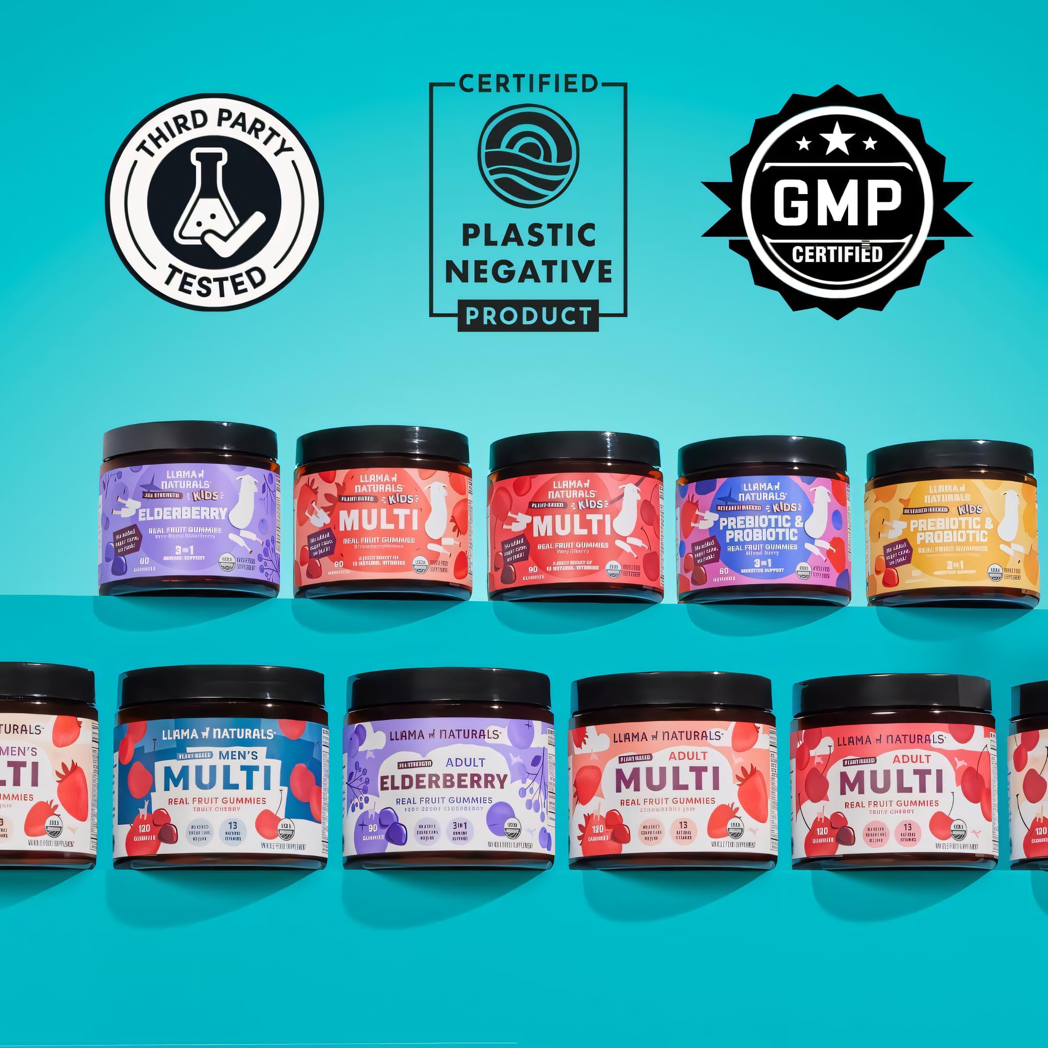 Sans sucre ajouté, Llama Naturals garde le goût naturel sans compromis.