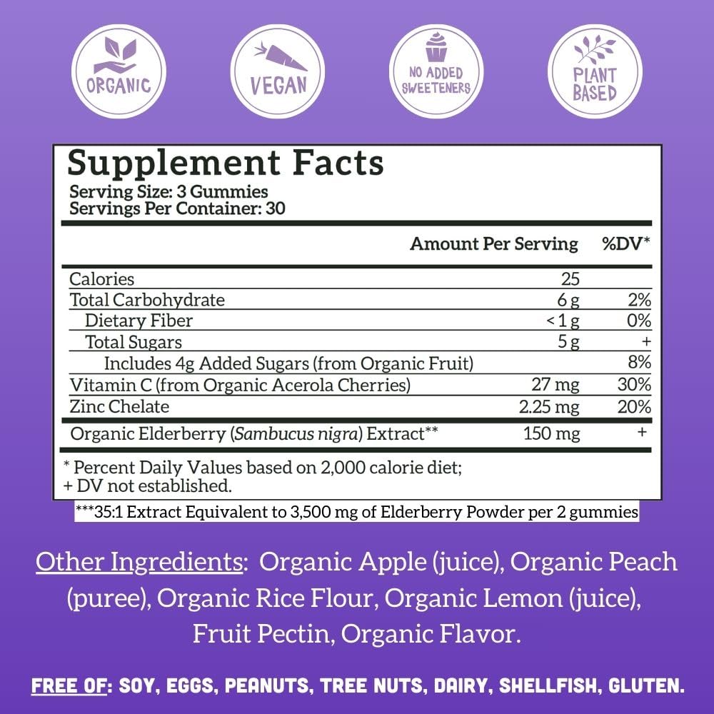 Gommes Llama Naturals avec vitamine C naturelle et zinc, soutien quotidien.