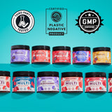 Assortiment de gommes Llama Naturals, format pratique pour le quotidien.