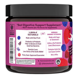 Probiotiques et prébiotiques Llama Naturals, enrobage de fruits bio pour enfants.