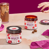 Gommes Llama Naturals, tableau nutritionnel clair, repérez facilement les nutriments.