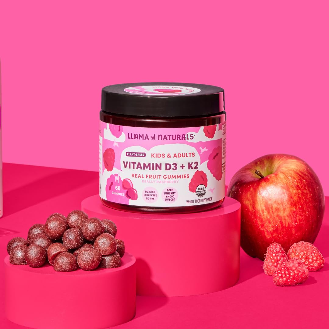 Gommes D3 Llama Naturals : formulation moins collante et douce pour les dents