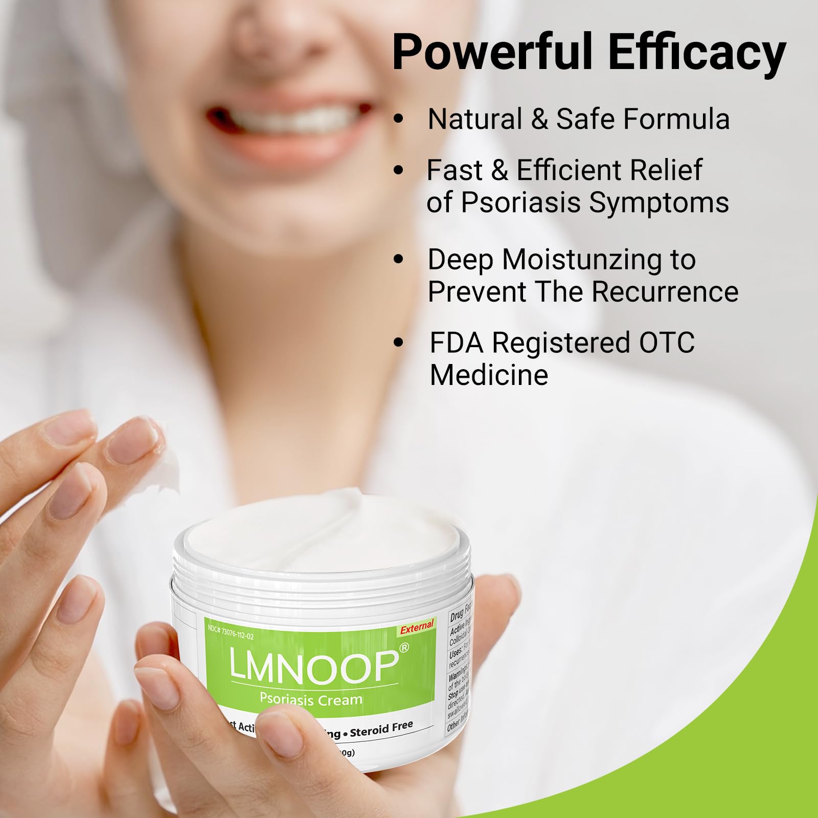 LMNOOP pénètre profondément pour nourrir la peau durablement.