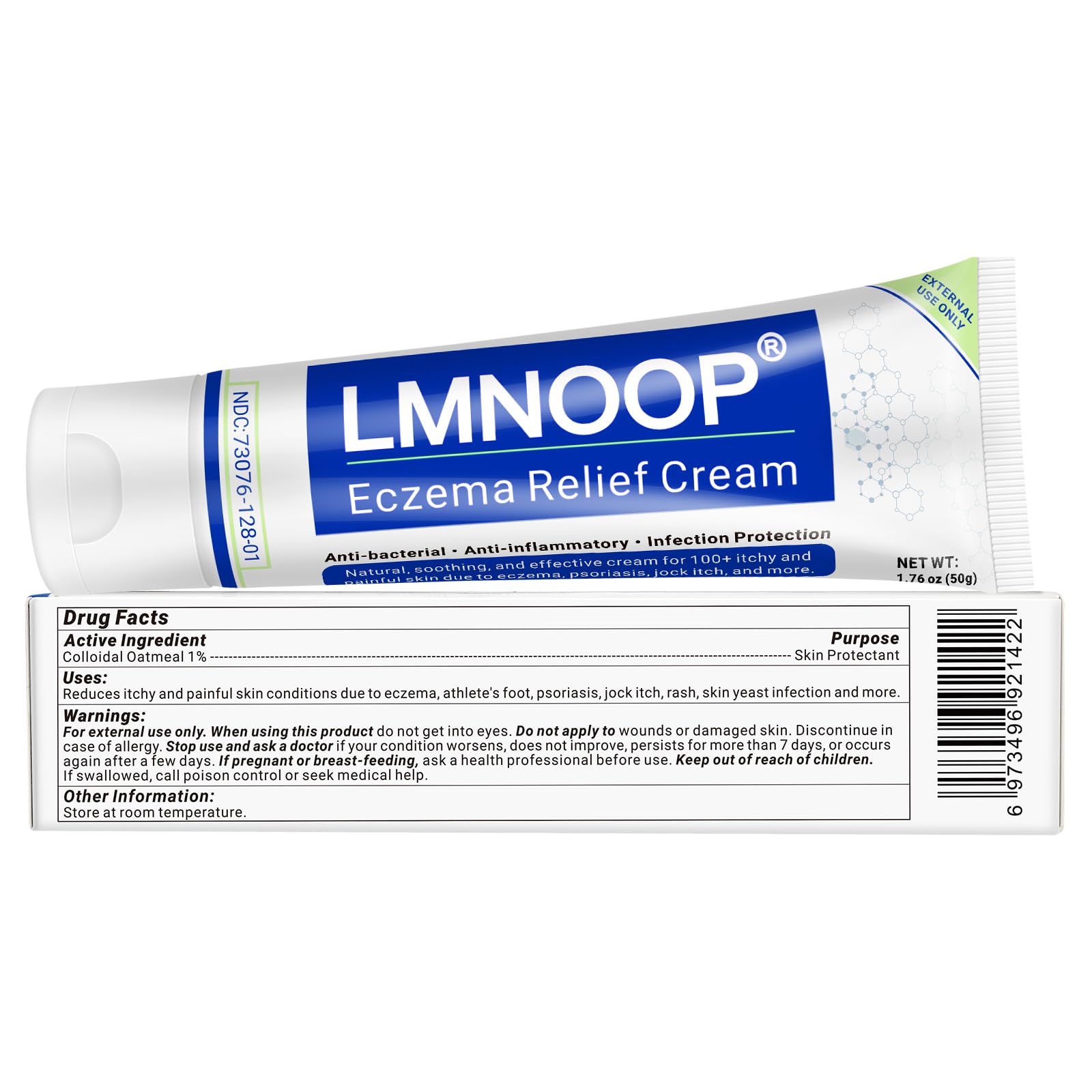 LMNOOP Soin Eczéma Crème – Utilisation adaptée à toute la famille.