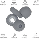 Etui portable des bouchons Lmuwecno pour transporter facilement.