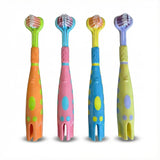 Brosse Lnncdsc pour tout-petits, pack 4 couleurs, pratique et ludique.