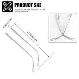 LNQ LUNIQI armature remplacement lunettes métal détail, design élégant et ajustement sûr.