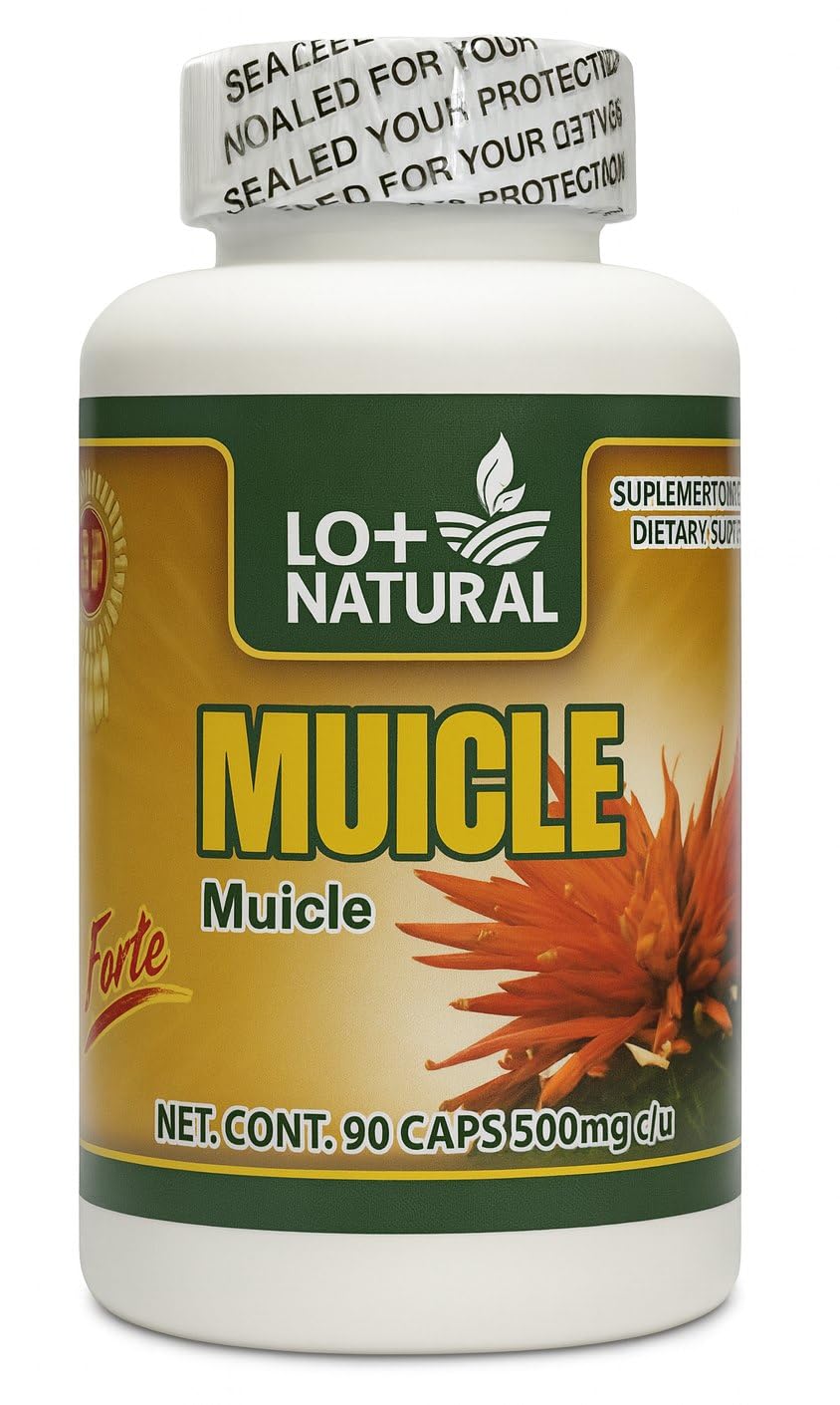 Muicle Capsules Forte LO+NATURAL – boîte pratique pour le quotidien.