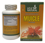 Capsules Muicle LO+NATURAL – 1000 mg par portion pour une routine efficace.