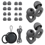 LOETRUY bouchons d'oreille dormeur ensemble: réduction du bruit pour un sommeil plus paisible.