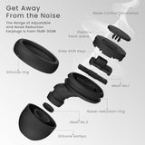 LOETRUY bouchons d'oreille mode fermé 20 dB pour concentration accrue