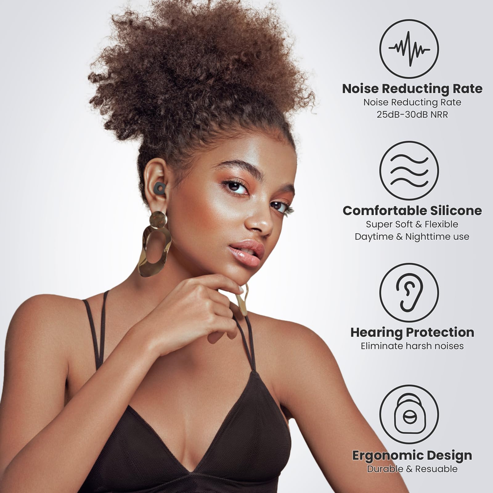 LOETRUY bouchons pour concerts et musique live, protection auditive