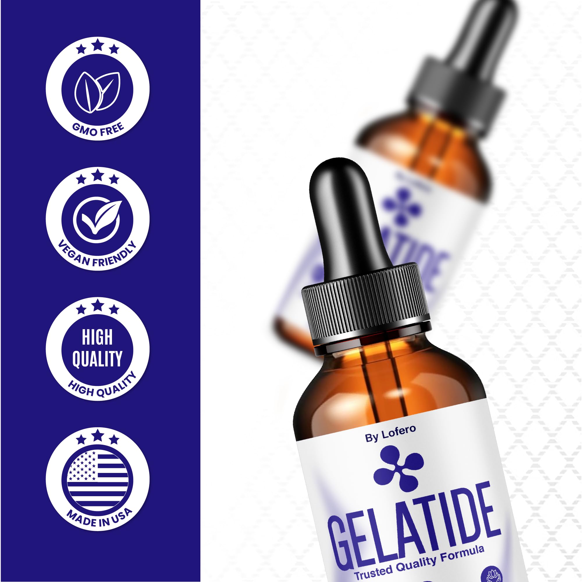 Lofero Gelatide Drops : utilisation simple dans la routine matin et soir.
