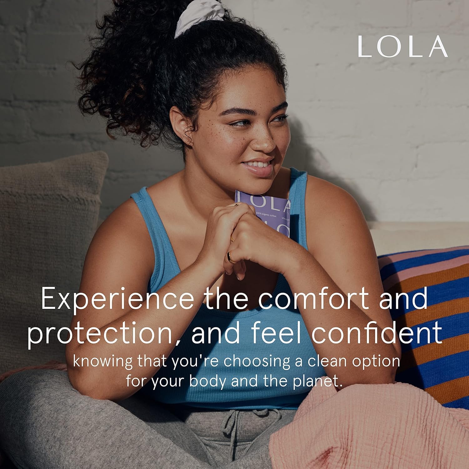 LOLA idée cadeau Saint-Valentin: soin pratique et attentionné pour elle.