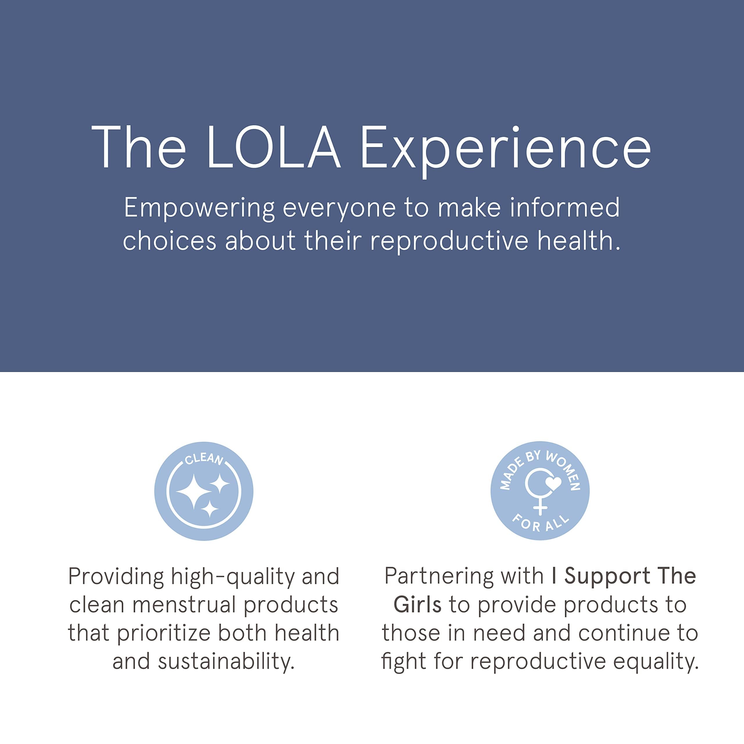 Emballage compact de 32 tampons Lola Super Plus.
