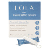 Tampons Lola coton biologique pour une protection quotidienne fiable.