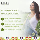 LOLE'S format compact, parfait pour rester frais en voyage ou en déplacement.