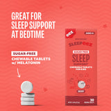 Saveur cerise des gommes Lolleez Sleepeez, goût apprécié par les enfants