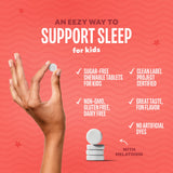 Tablette melatonine 1 mg Lolleez Sleepeez, soutien léger au sommeil