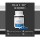 Prise quotidienne avec eau pour Lone Star Botanicals spiruline bleue