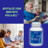 Longevity by Nature KollaJell: schéma cérébral montrant le soutien neural.