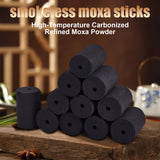 LongHerb Bâtons Moxa, chaleur profonde pour relaxation ciblée.