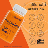 Pilulier offert avec chaque commande LongLifeNutri Hesperidine.