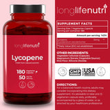 LongLifeNutri Lycopène – gélules végétariennes faciles à prendre chaque jour